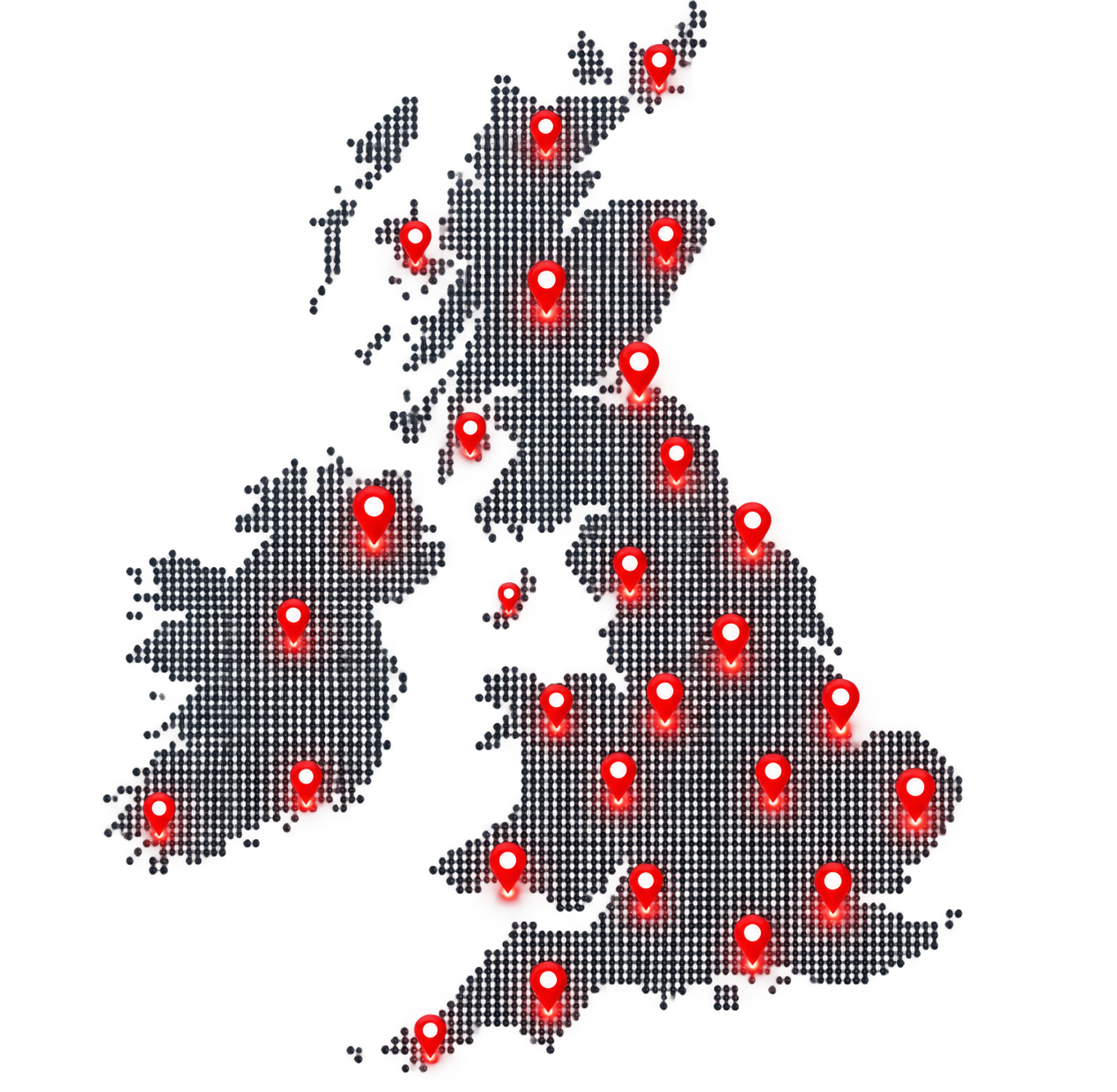 Vextroo Group service coverage across the United Kingdom