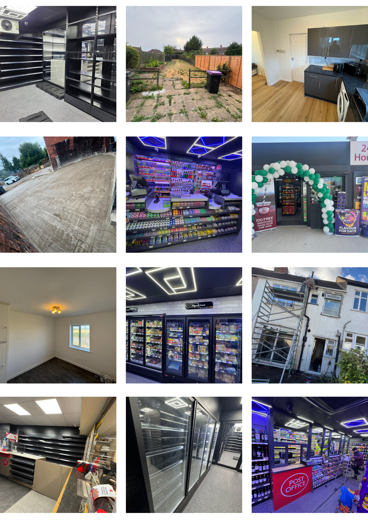Vextroo Group UK shop fitting and commercial refurbishment project